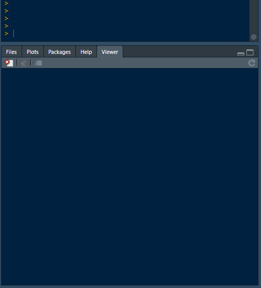 Here we create a a table and covert it to an html form, which can be viewed in the Viewer, echo= FALSE,